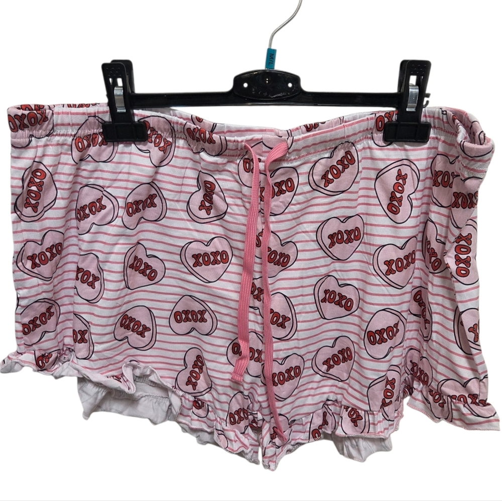 Valentines Sweet Cheeks Lounge Shorts With Gift Bag